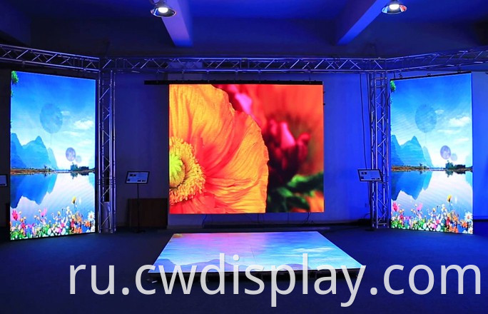 P4.81 indoor rental LED screen